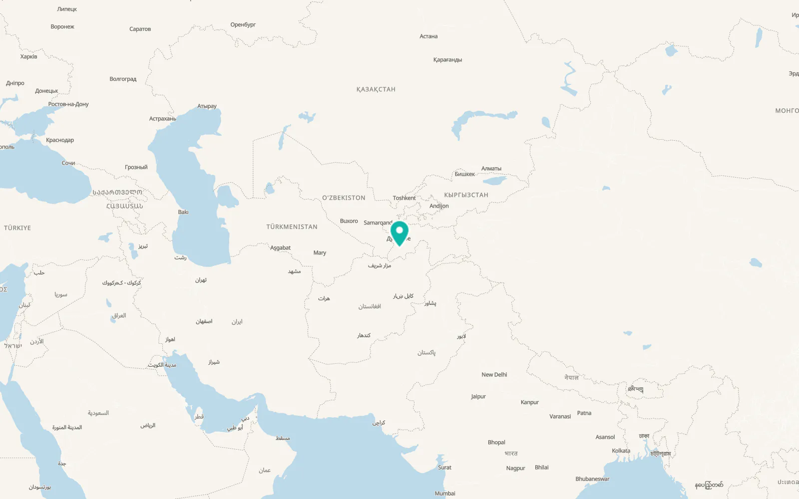 Map of Kirov