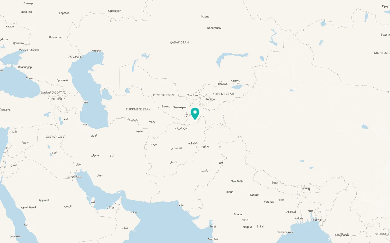 Map of Moskva
