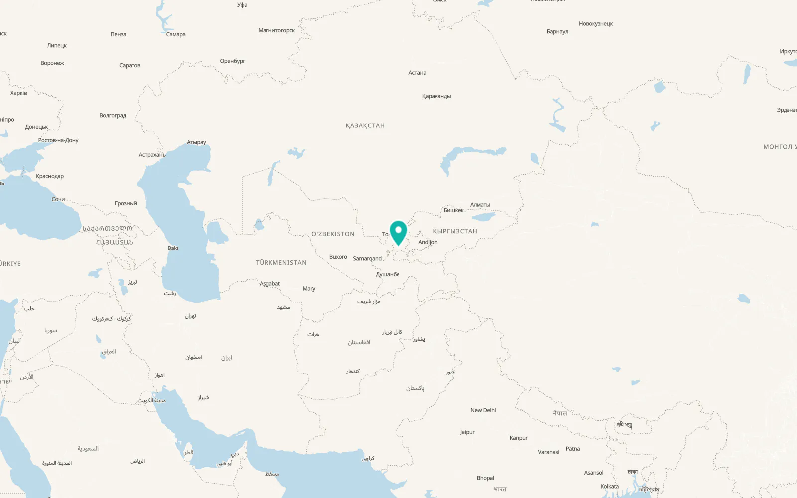 Map of Palos