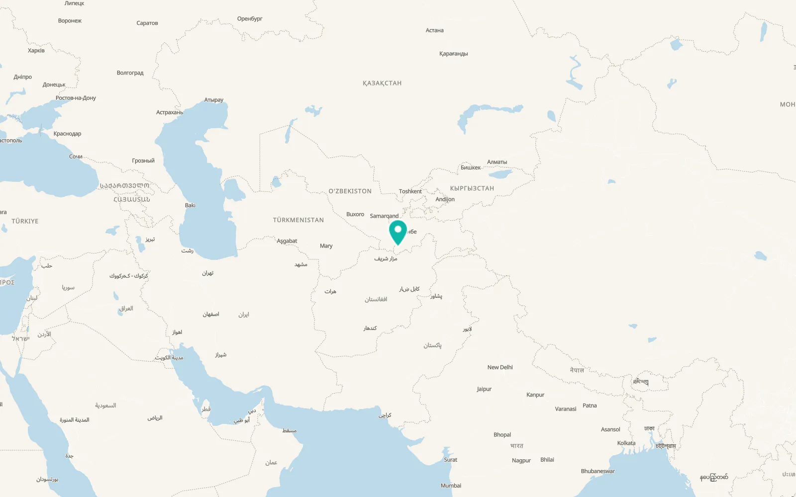 Map of Qubodiyon