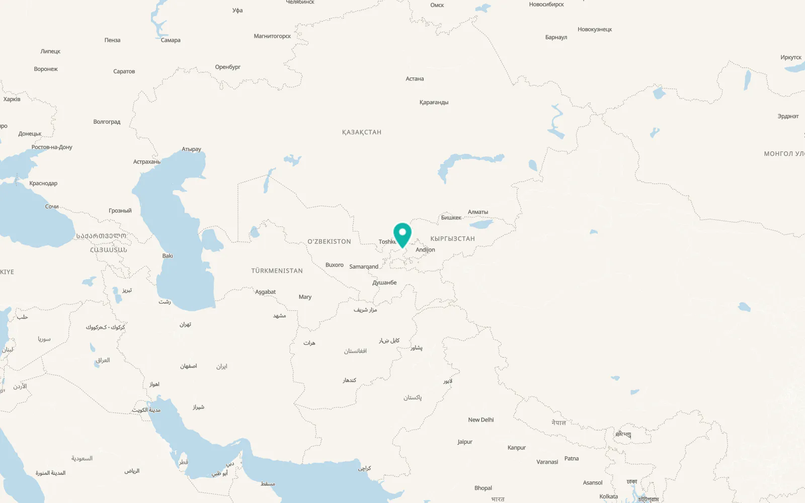 Map of Shaydon