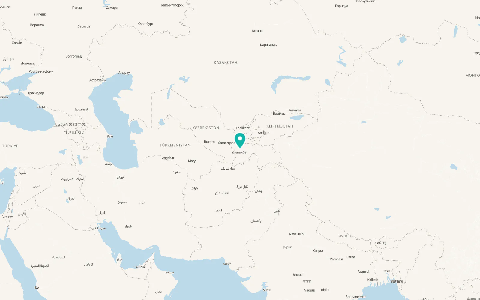 Map of Tagob