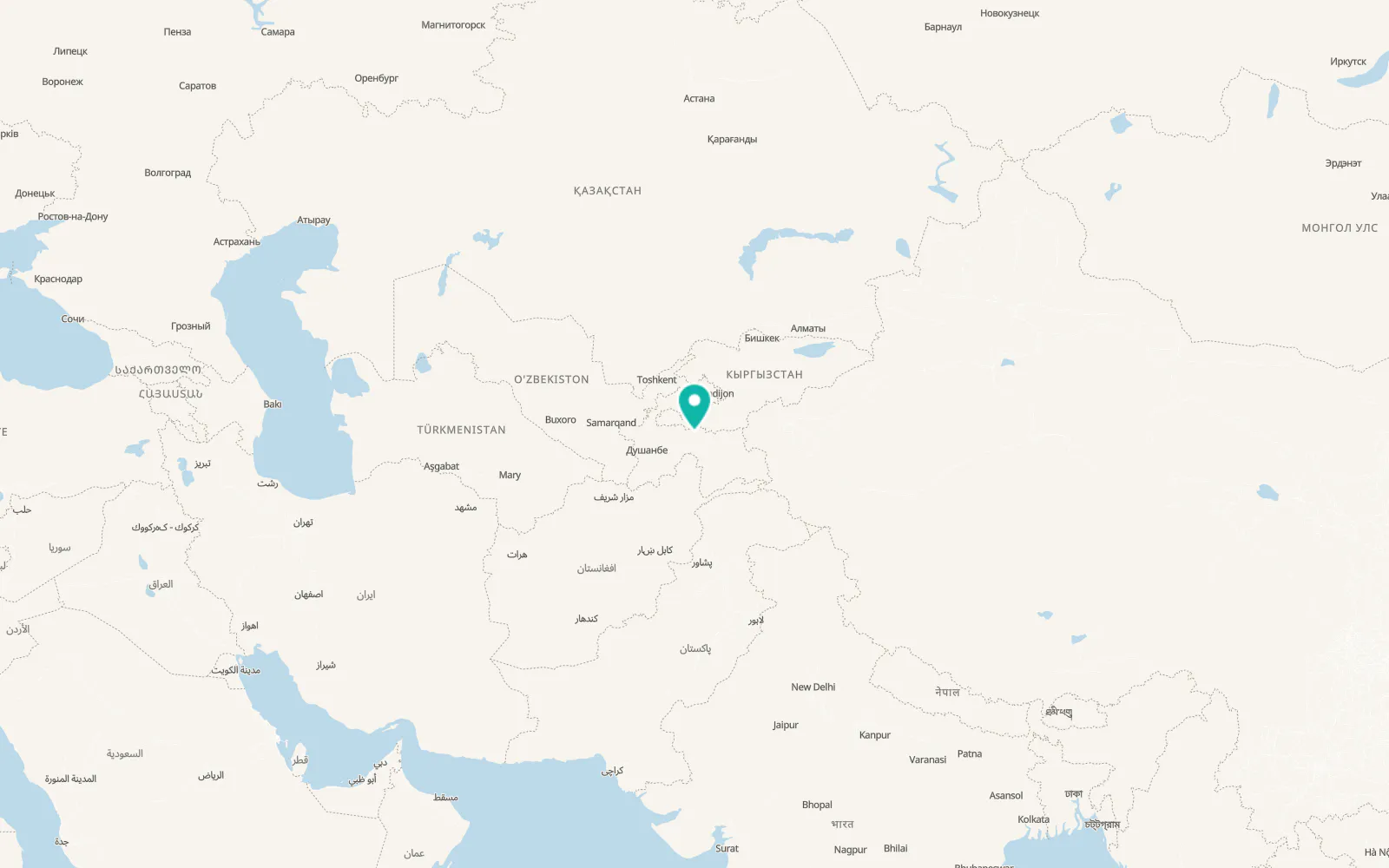 Map of Vahdat