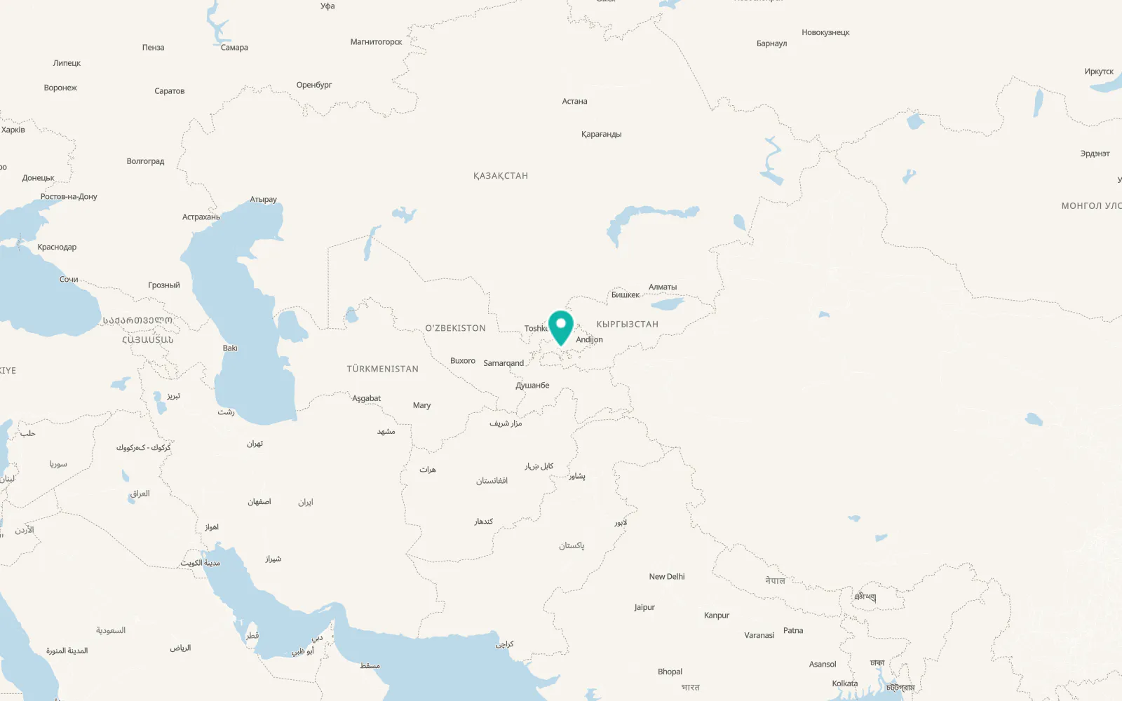 Map of Zarxoq