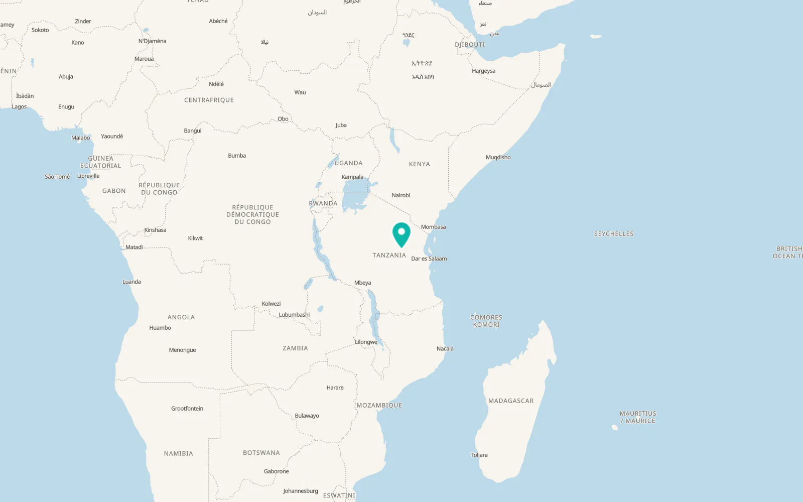 Map of Geiro