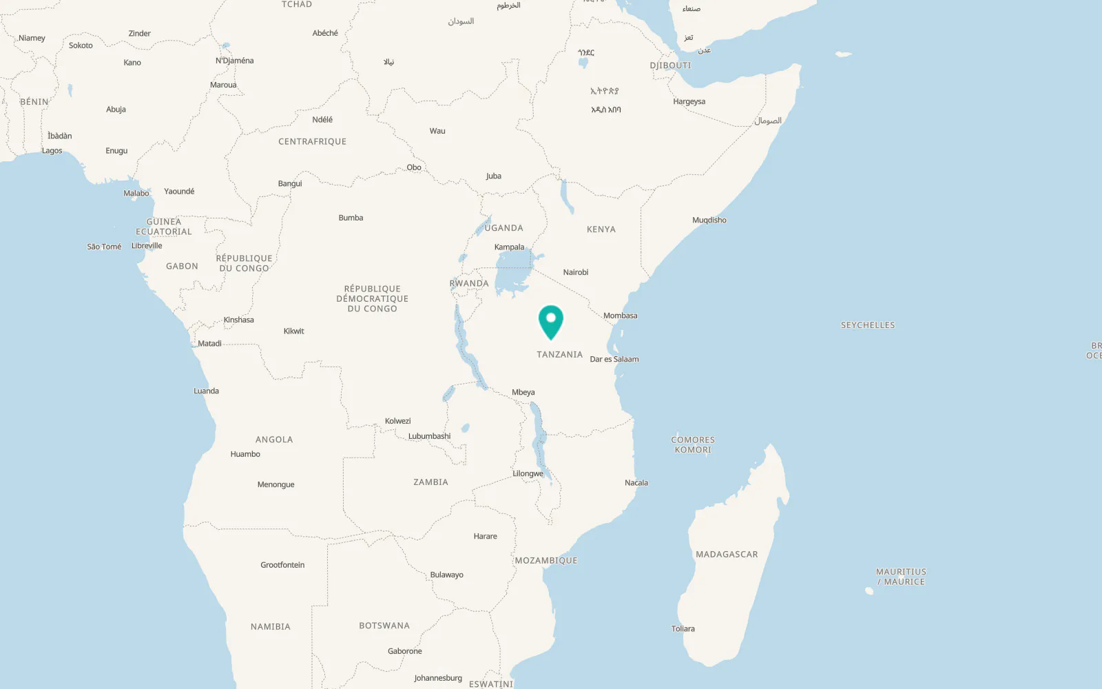 Map of Kintinku