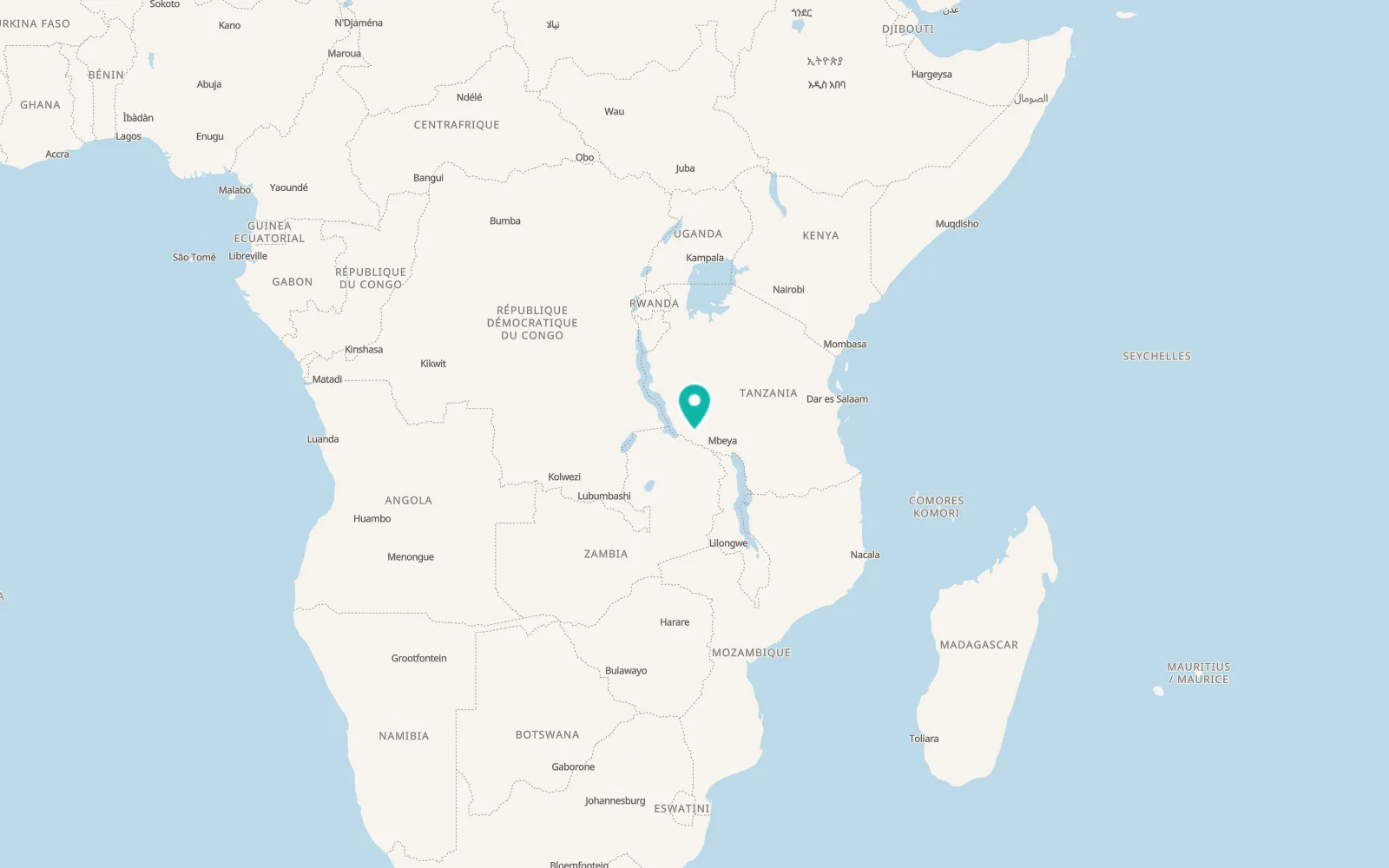 Map of Laela