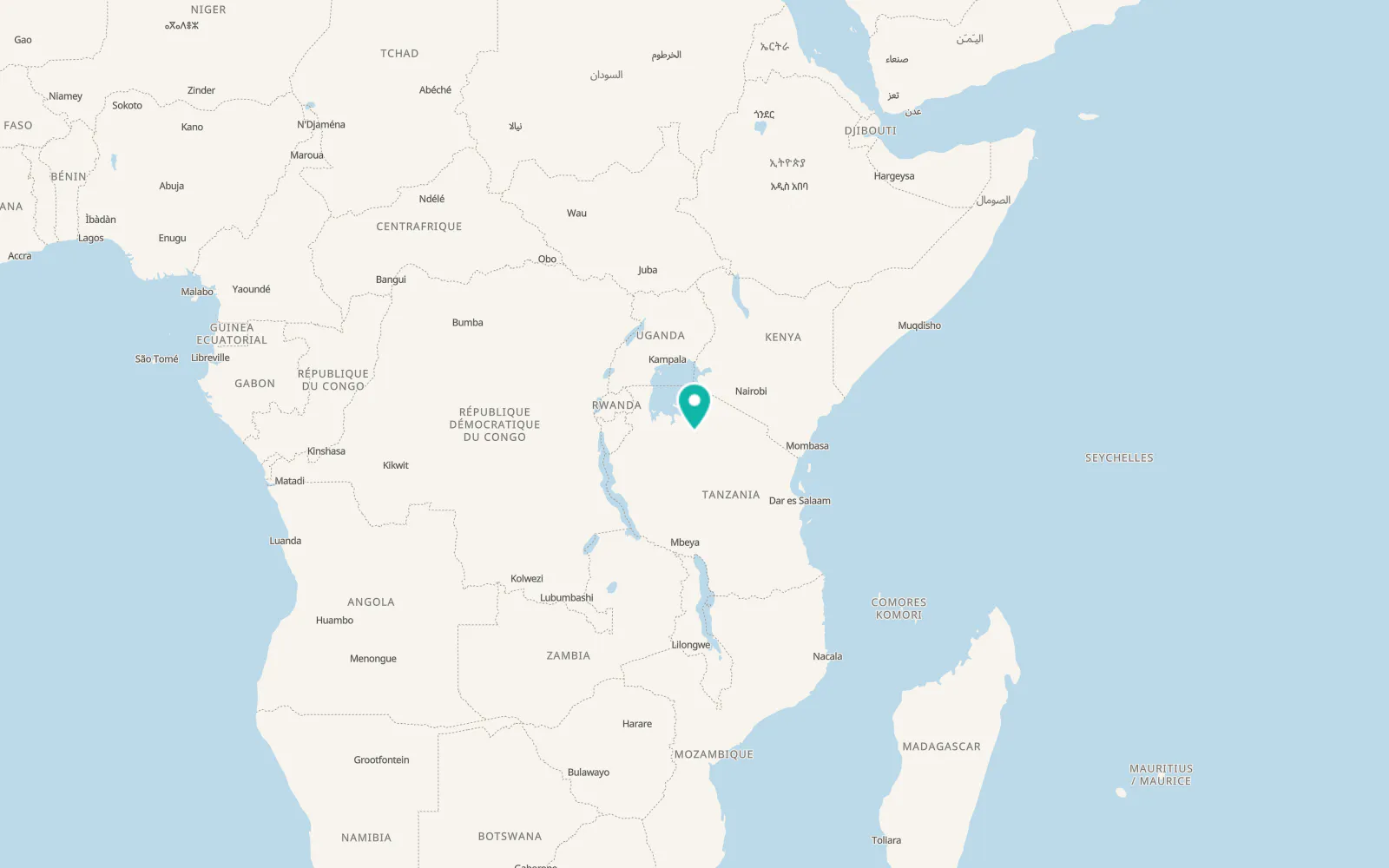 Map of Lalago