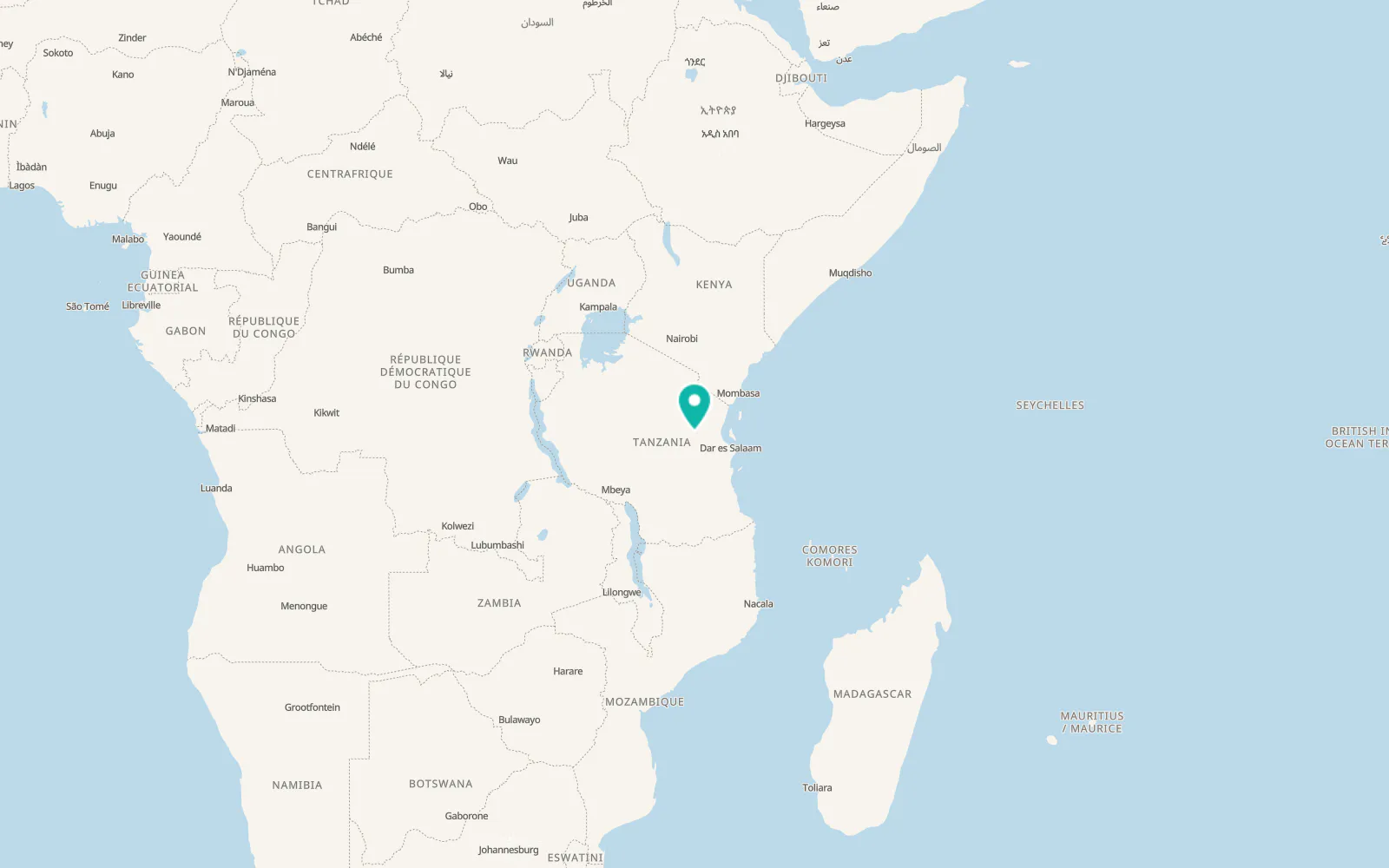 Map of Lubata