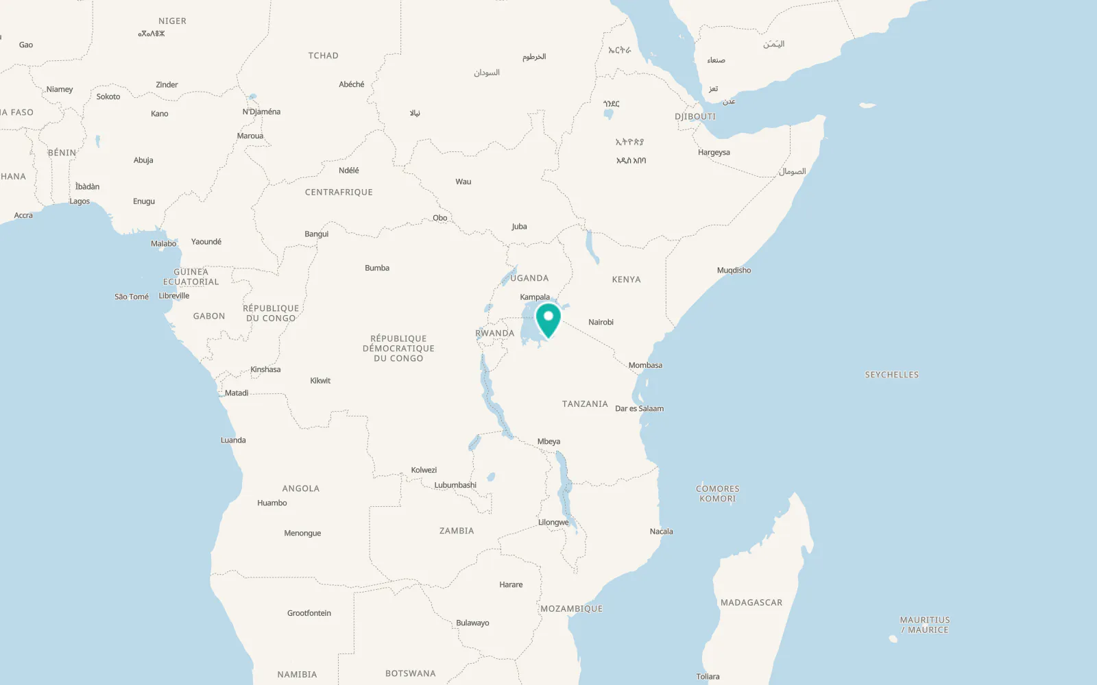 Map of Magu