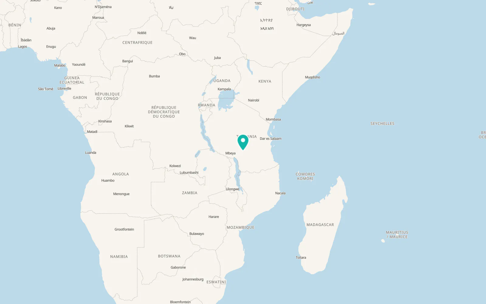 Map of Makungu