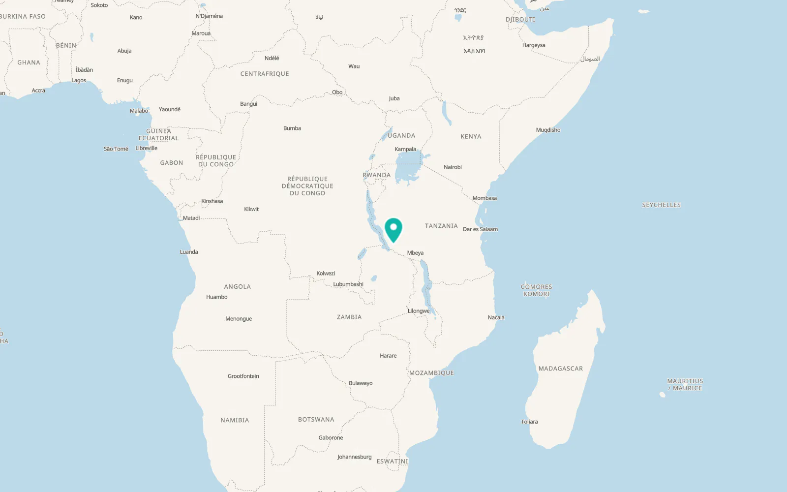 Map of Matai