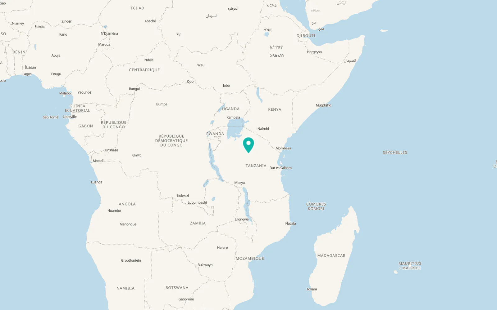 Map of Puma