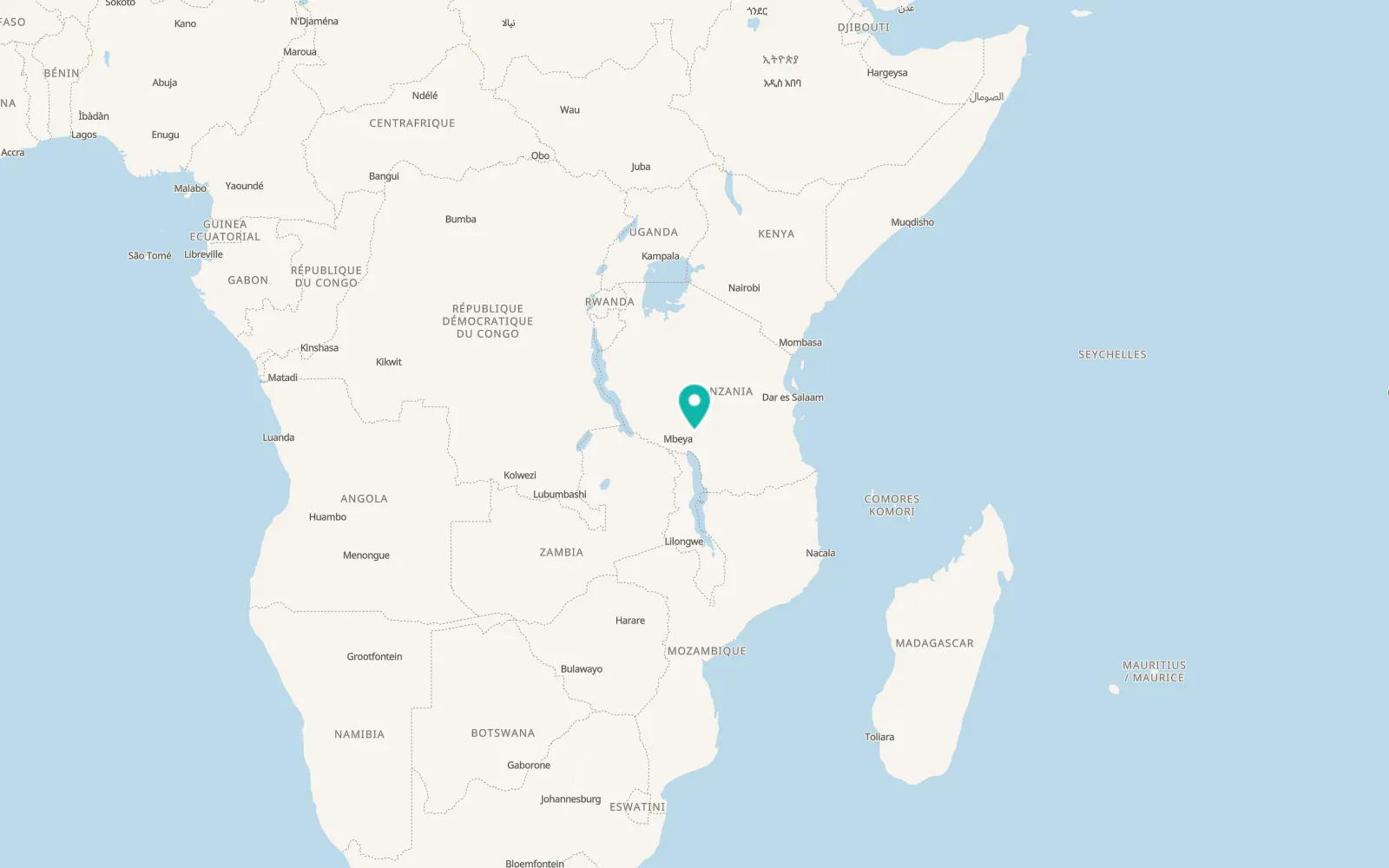 Map of Urunda