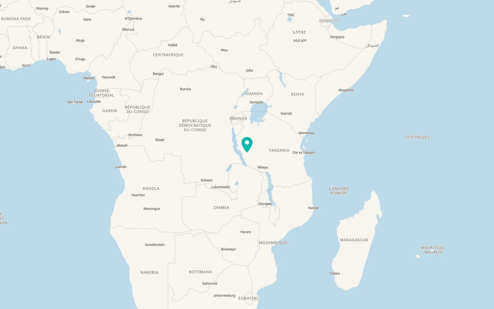 Map of Usevia