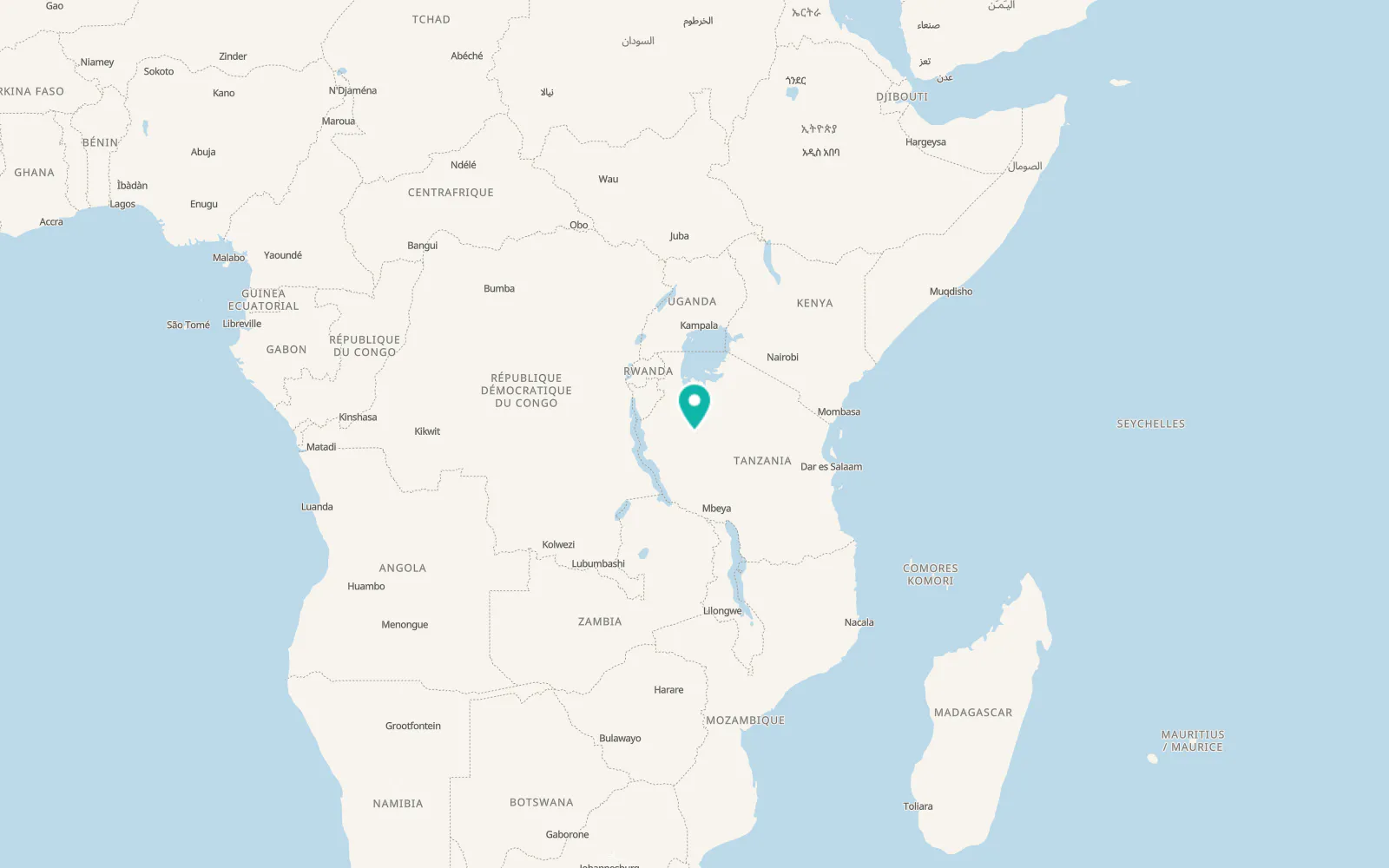 Map of Usoke