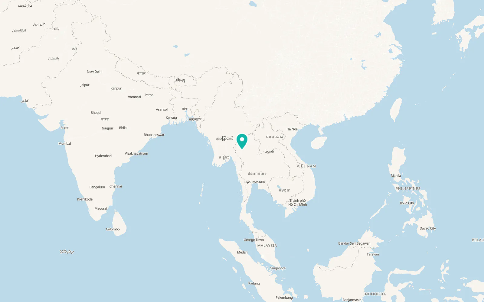 Map of Ban Aen Mai