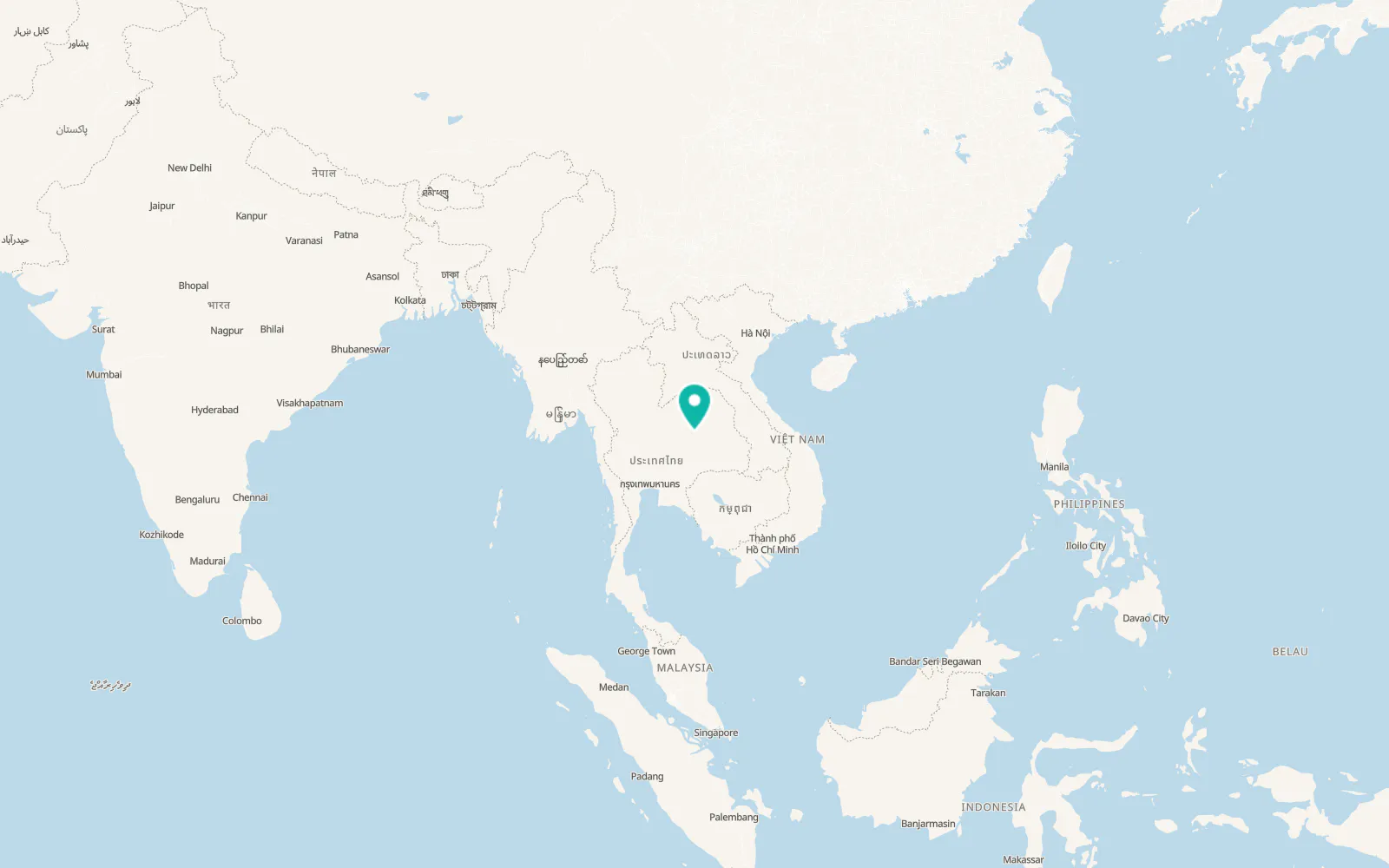 Map of Ban Haet