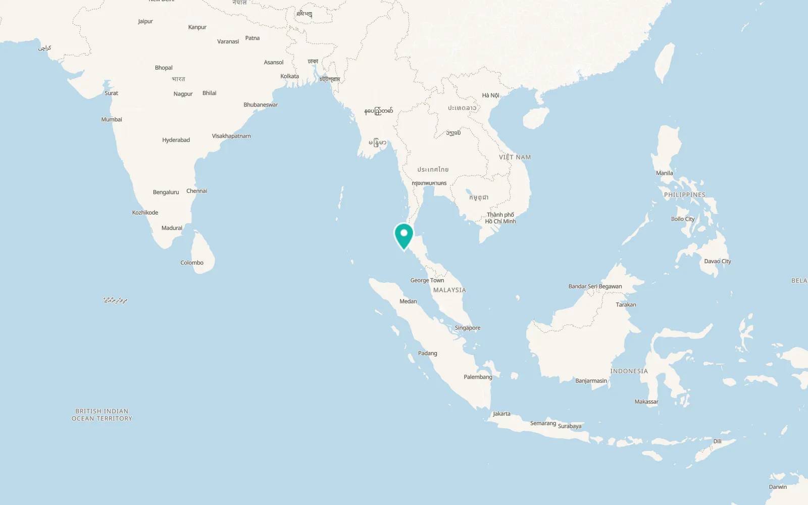 Map of Ban Kata