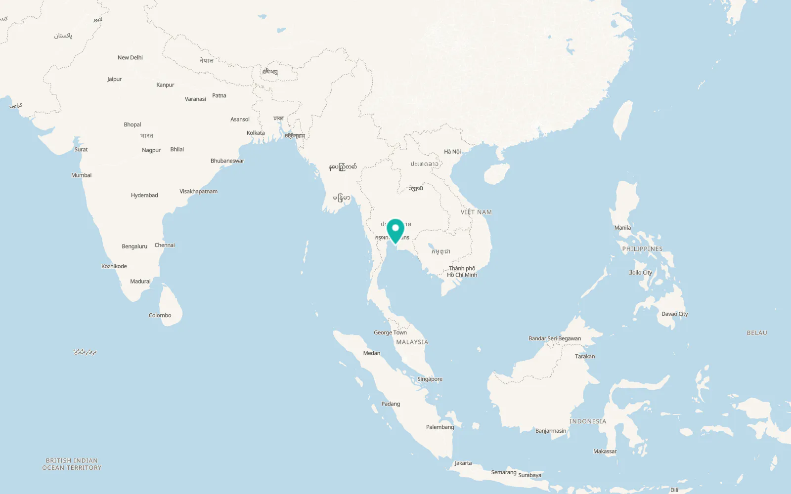 Map of Ban Ko Lan