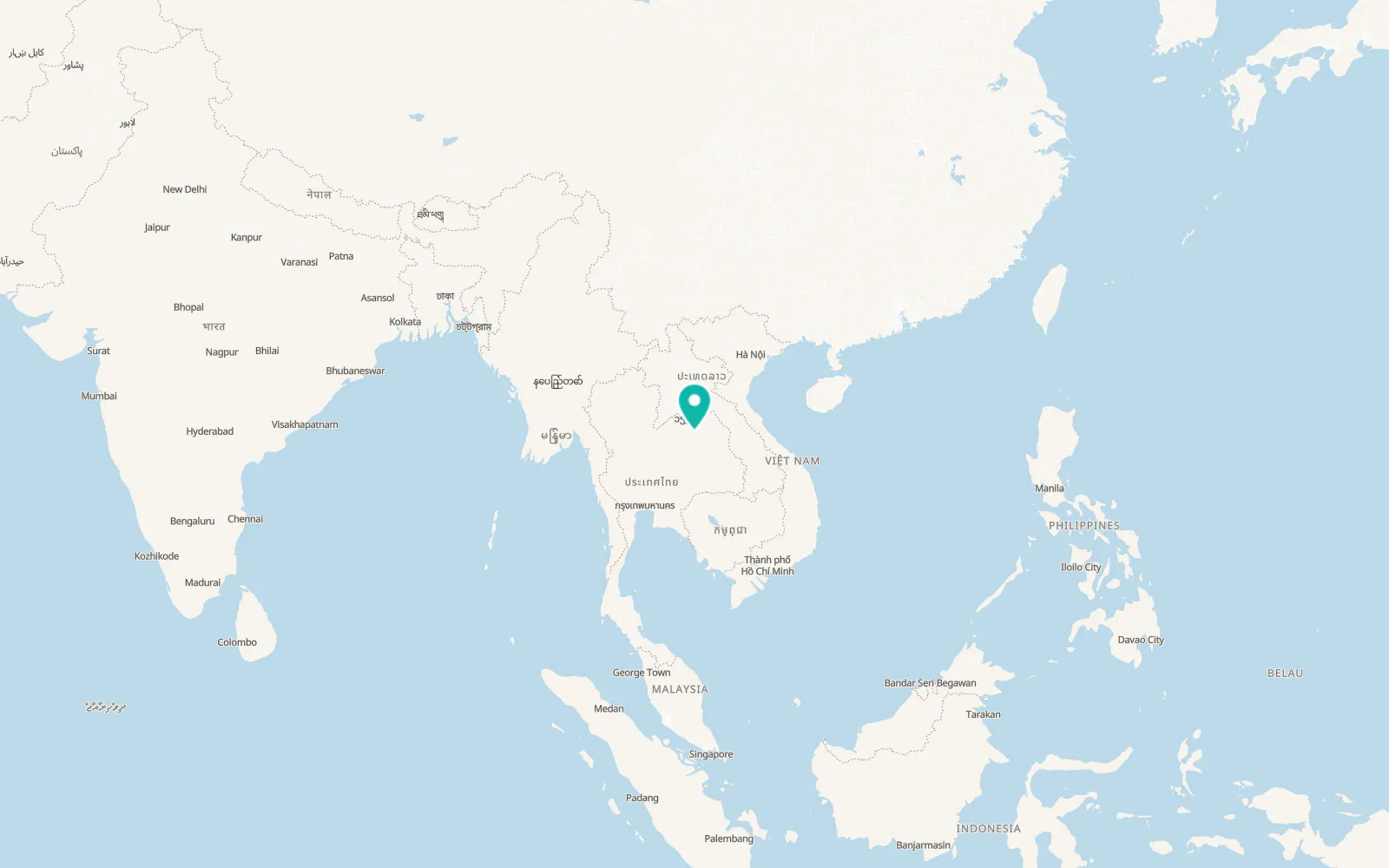 Map of Ban Na Muang