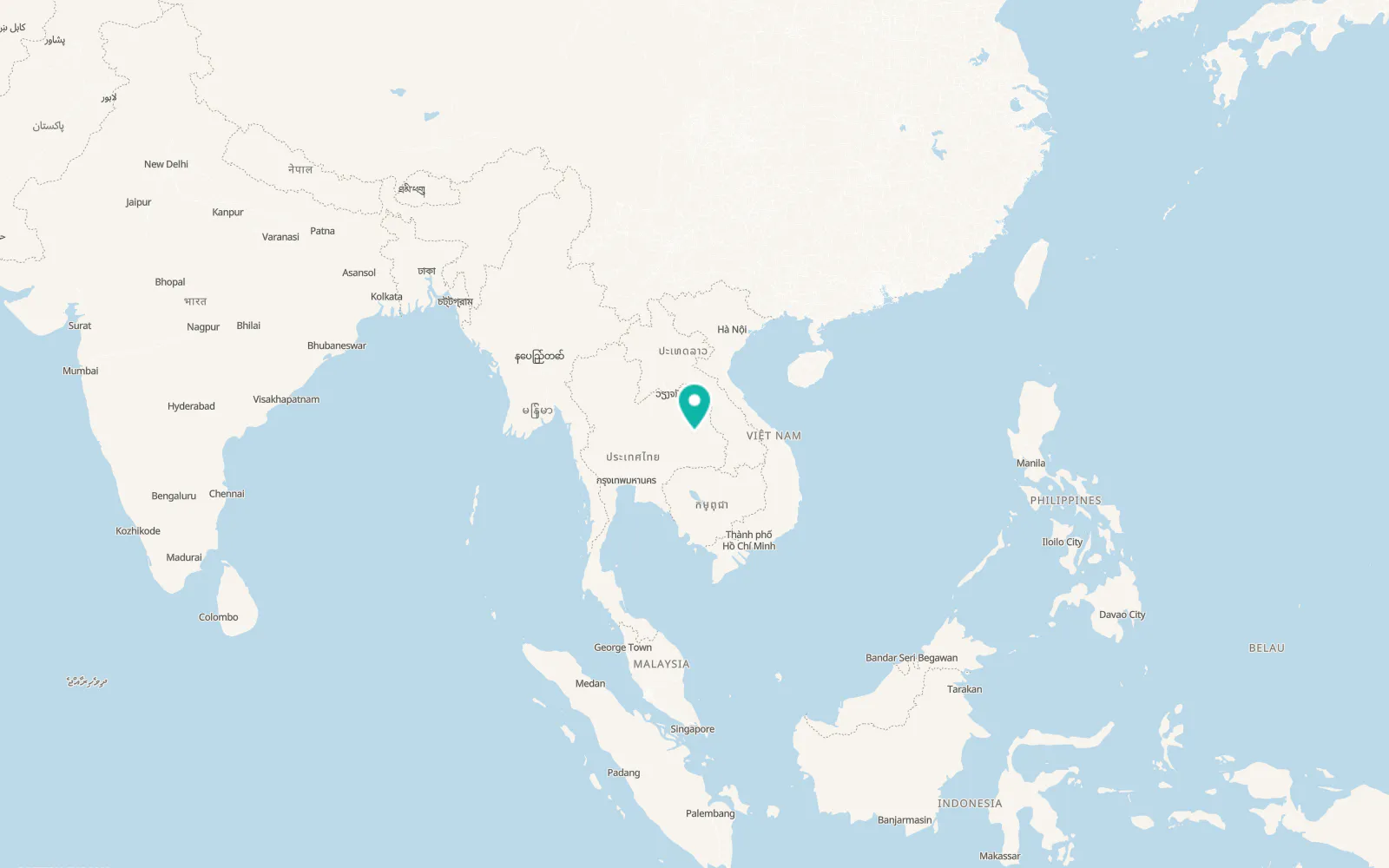 Map of Ban Selaphum