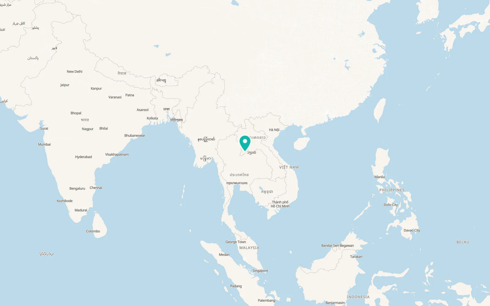 Map of Chiang Khan