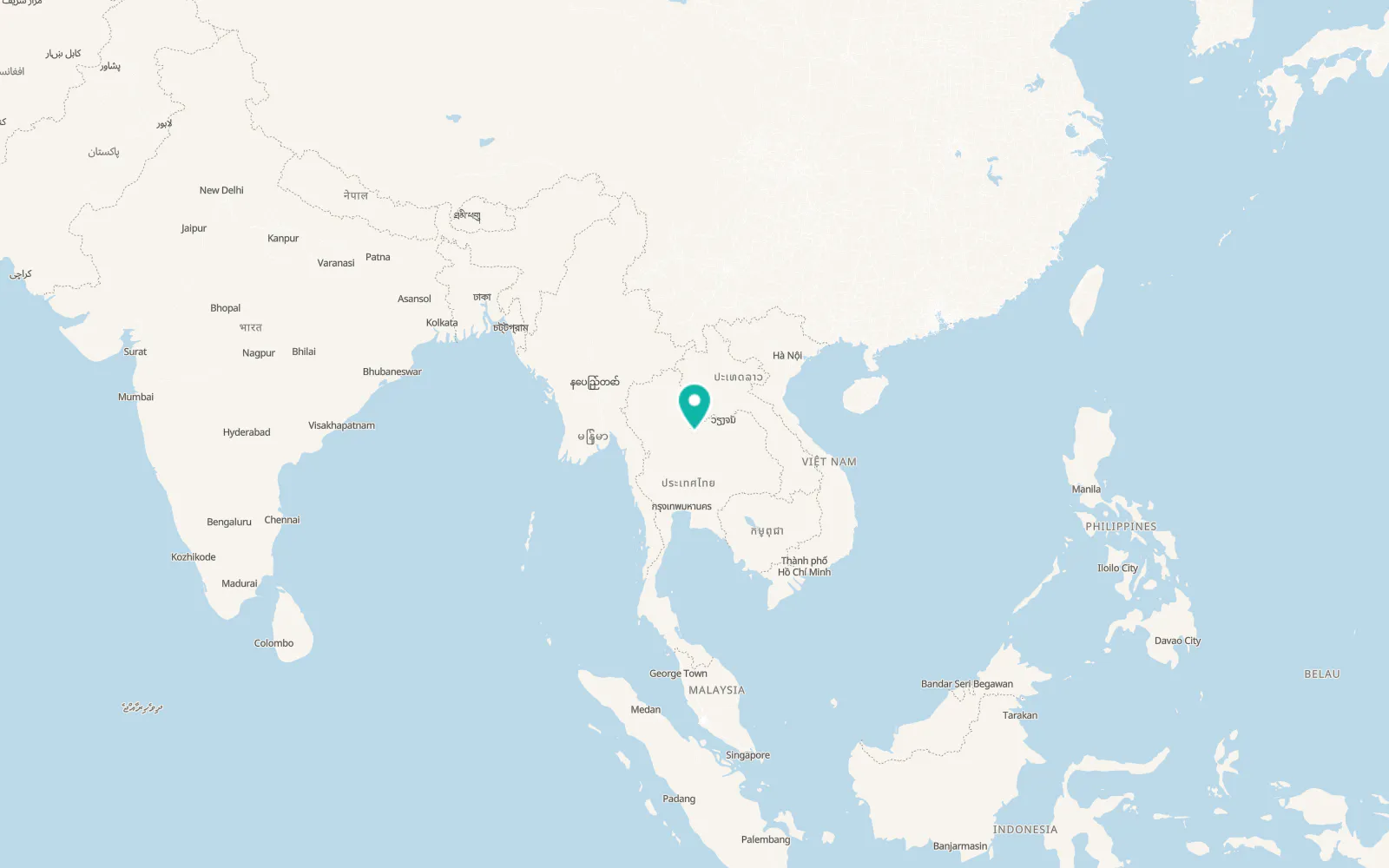 Map of Dan Sai