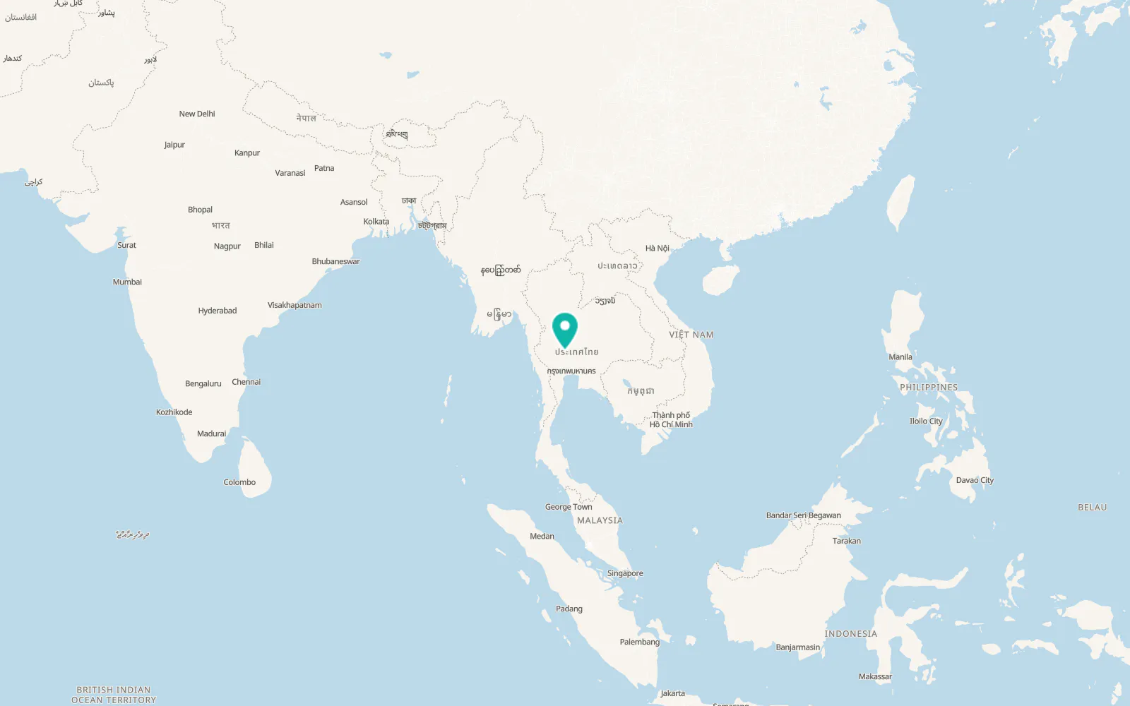 Map of Doembang Nangbuat