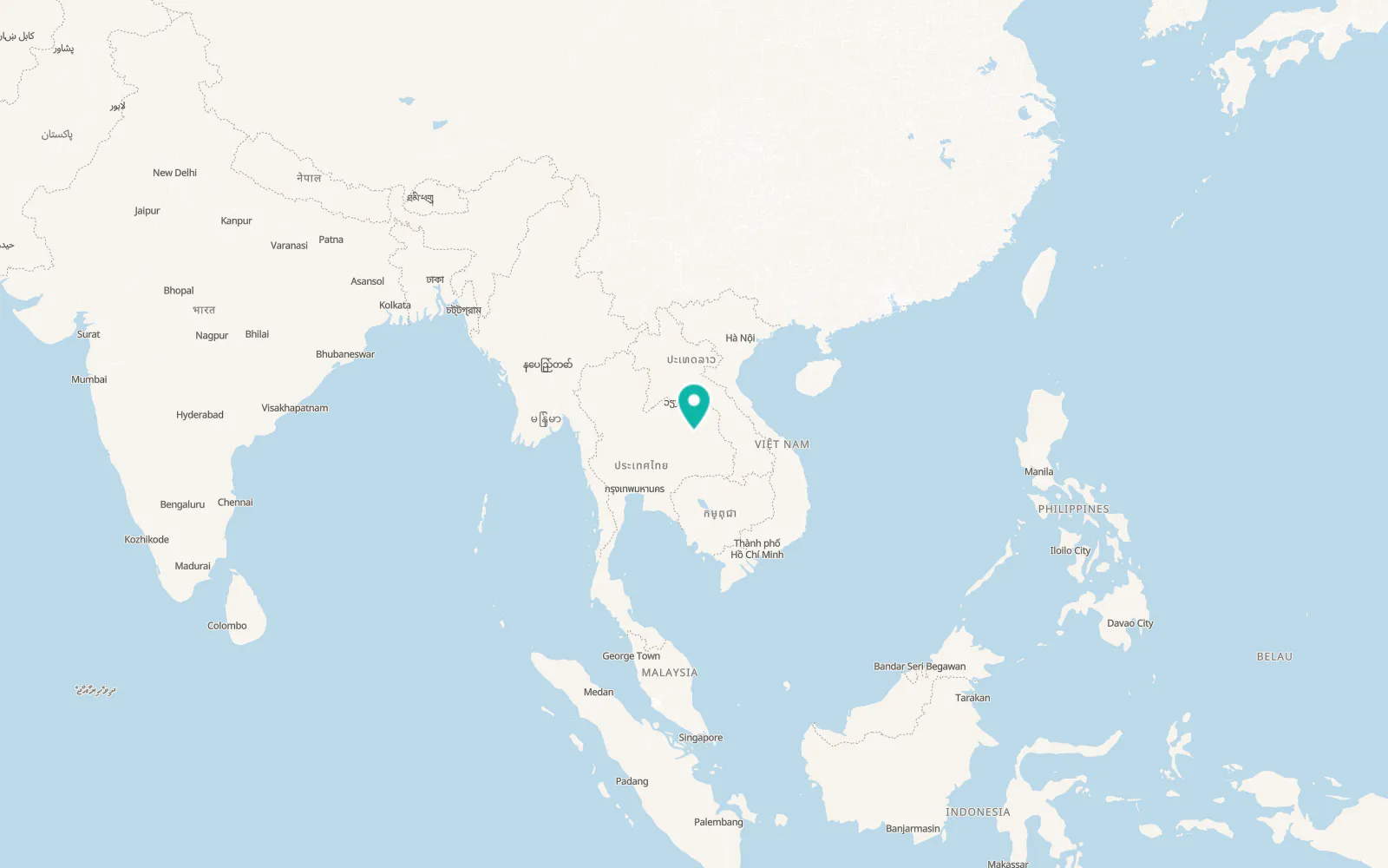 Map of Kalasin