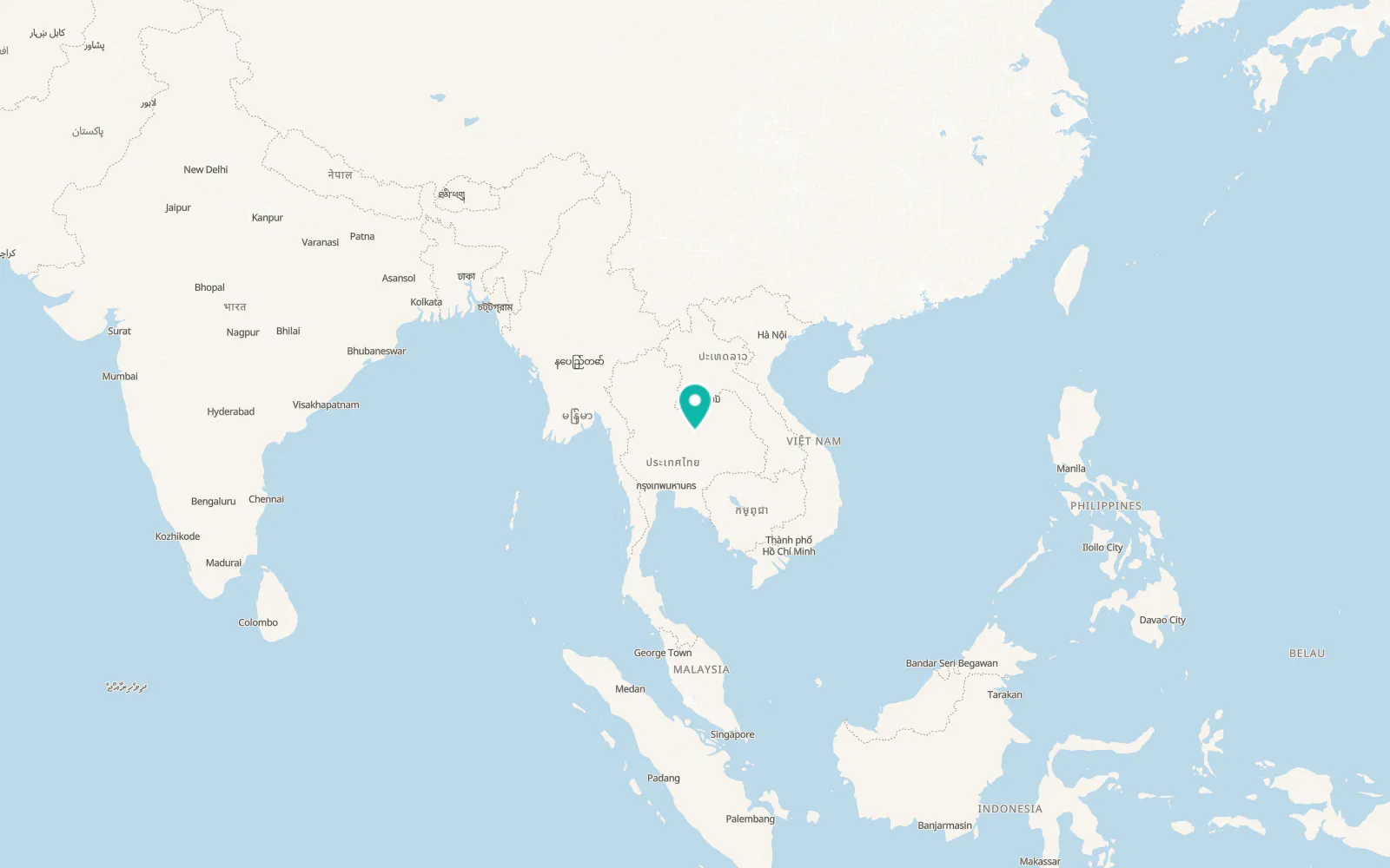 Map of Kaset Sombun