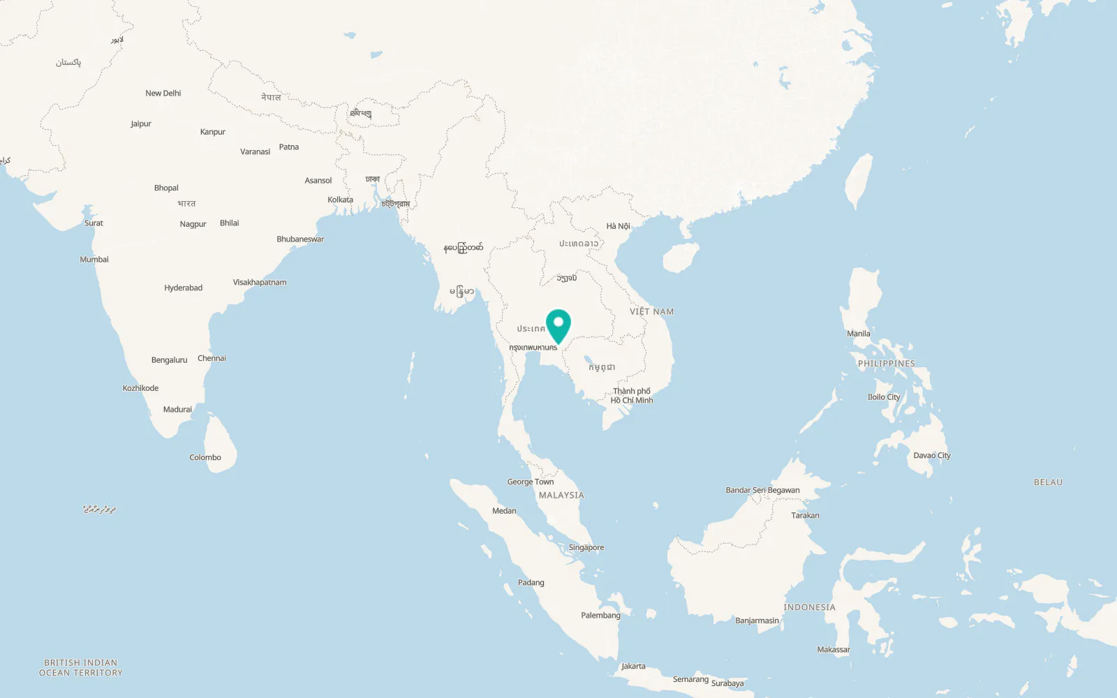 Map of Khao Chakan