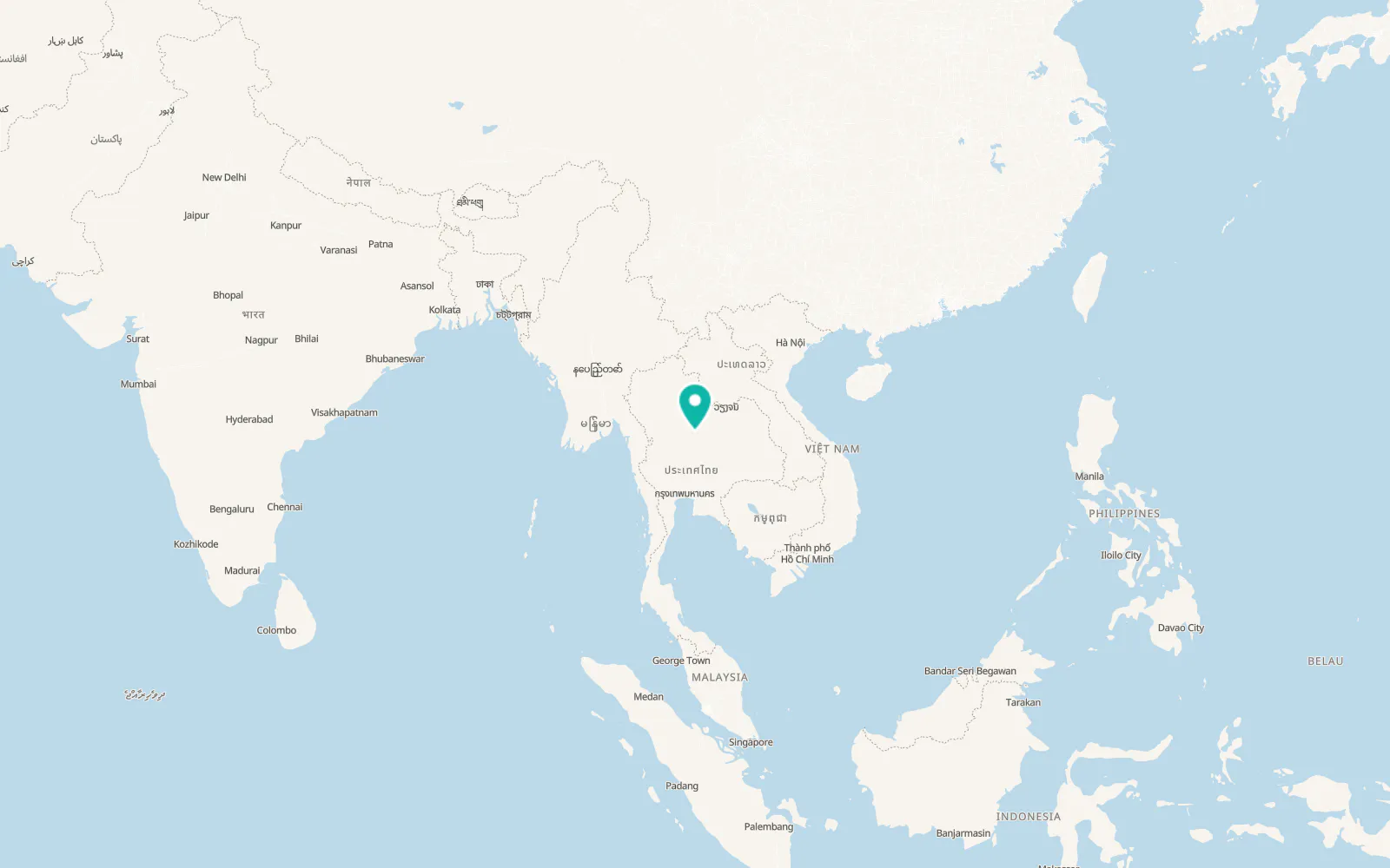 Map of Khao Kho
