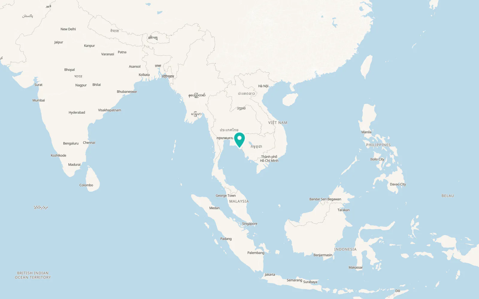 Map of Ko Chang