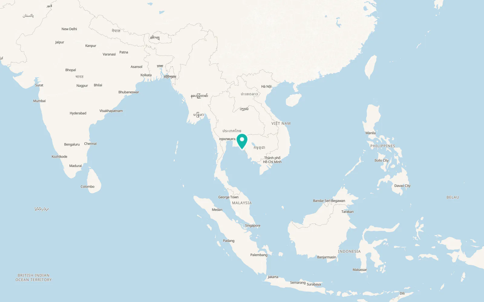 Map of Ko Chang
