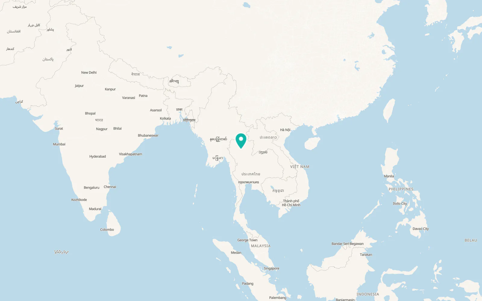 Map of Ko Kha