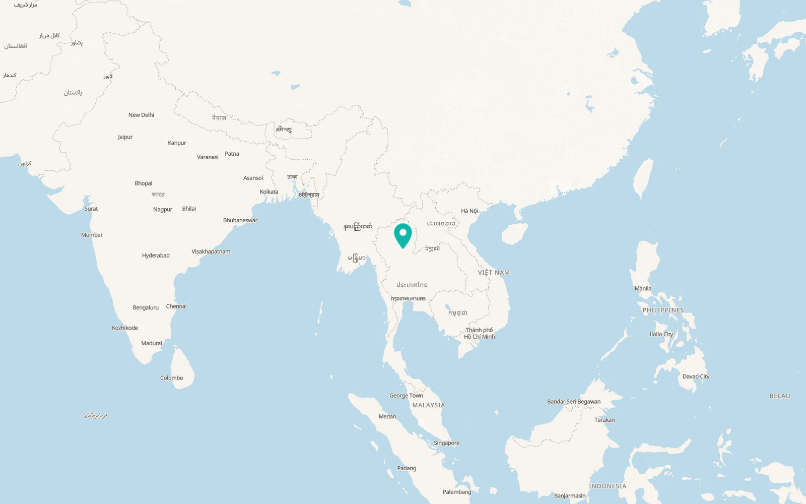 Map of Laplae