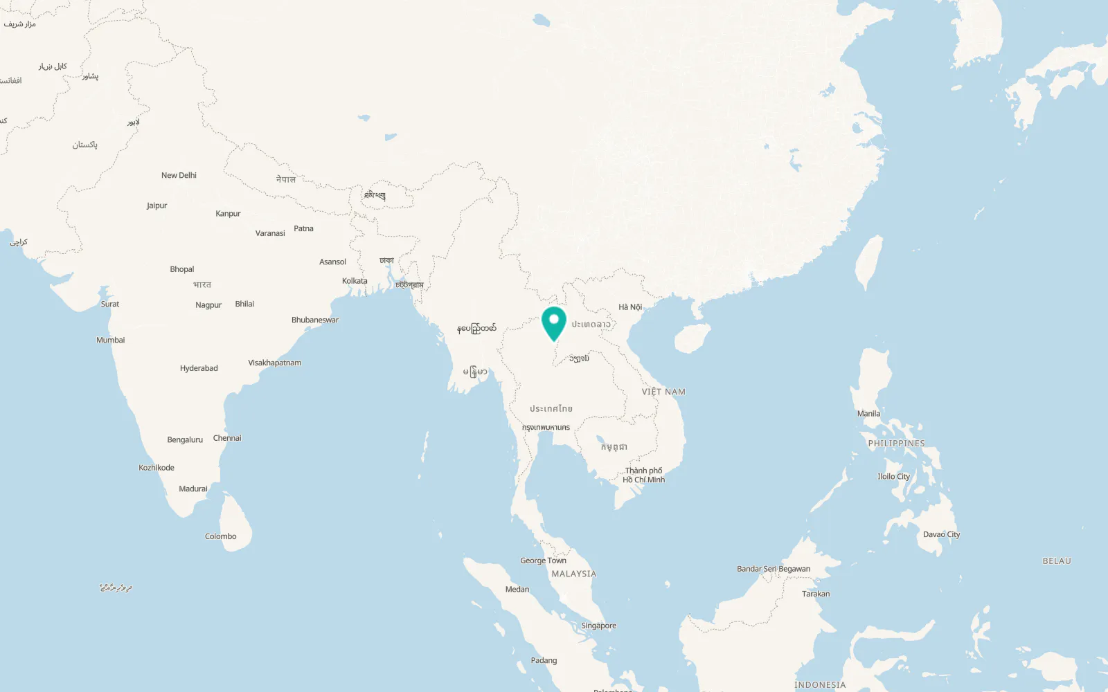 Map of Mae Charim