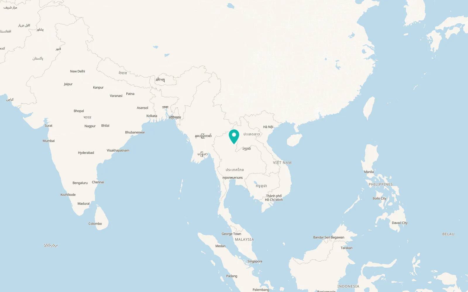 Map of Na Noi
