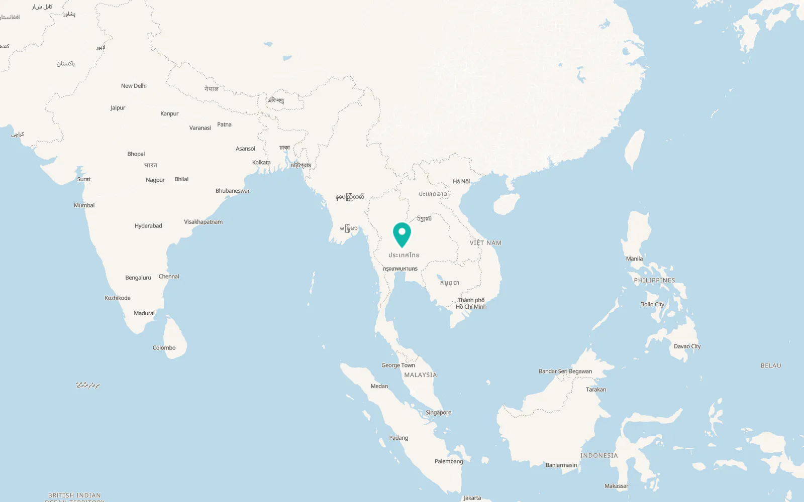 Map of Nong Muang