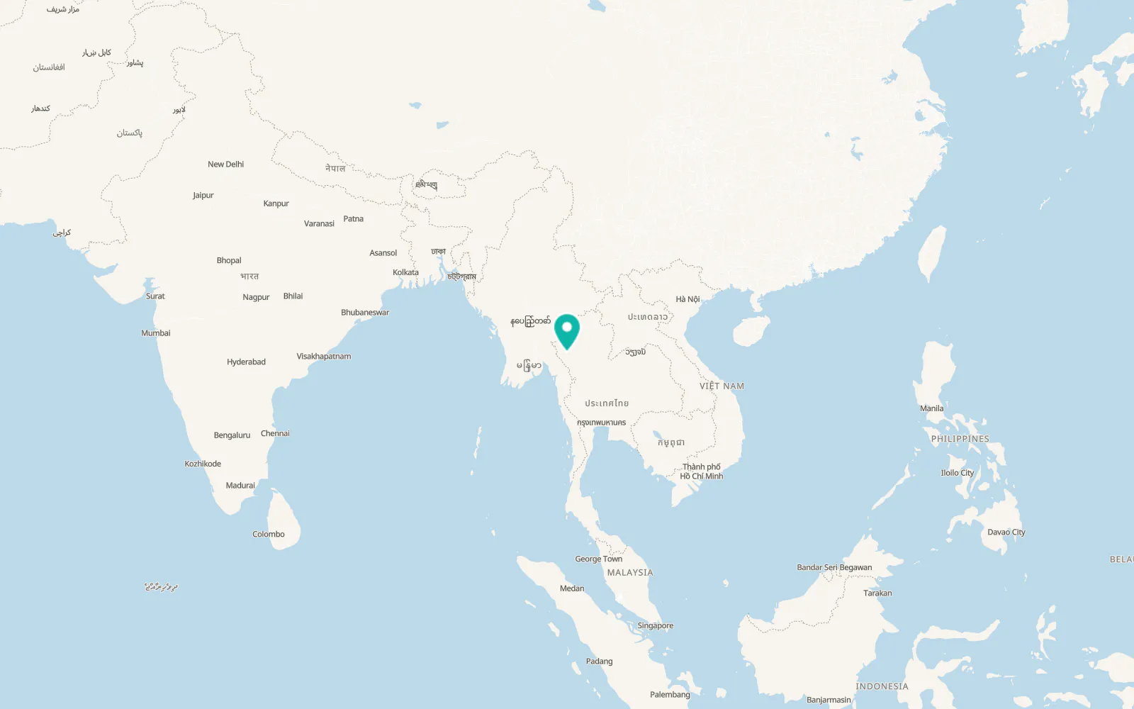 Map of Om Koi