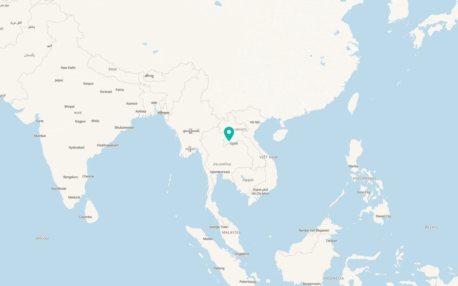 Map of Pak Chom