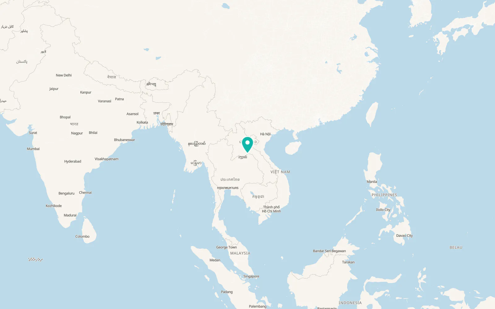 Map of Pakkhat