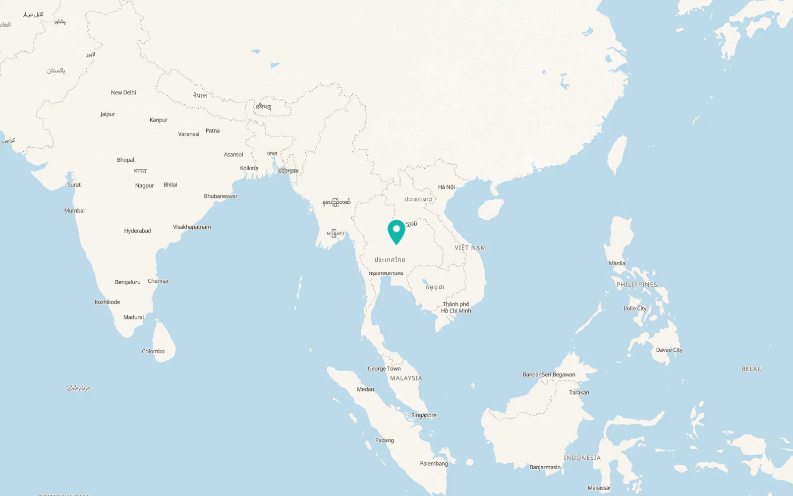 Map of Phakdi Chumphon