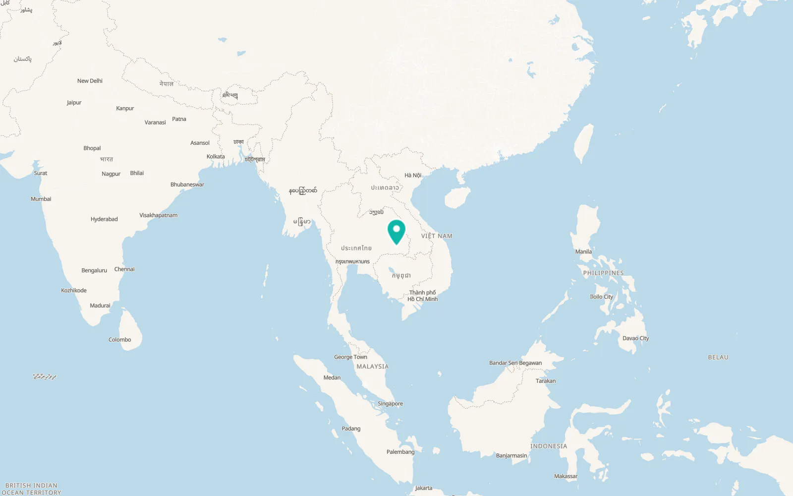 Map of Phayu