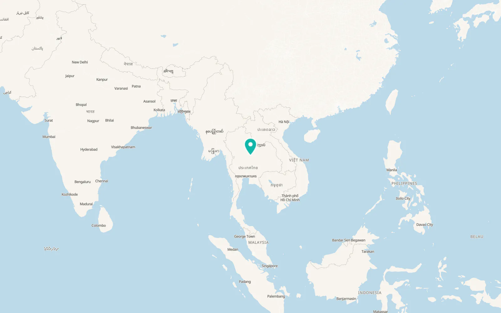 Map of Phetchabun