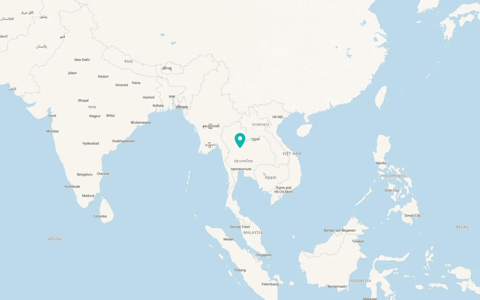 Map of Phichit