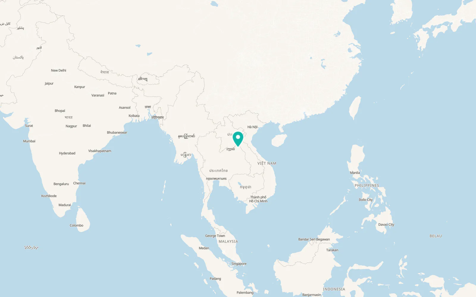 Map of Phon Charoen