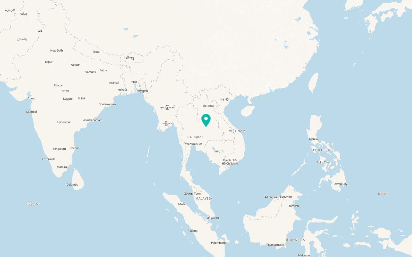 Map of Phra Yuen
