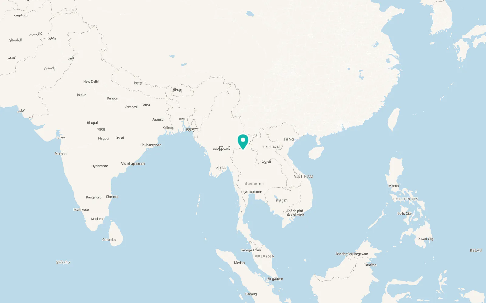 Map of Phrao